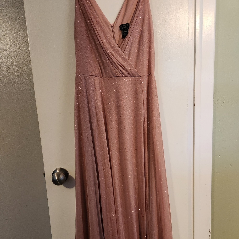 Long sparkly dress